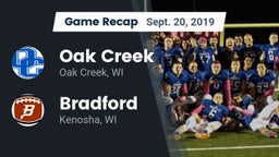 Recap: Oak Creek  vs. Bradford  2019
