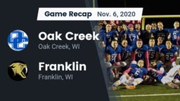 Recap: Oak Creek  vs. Franklin  2020