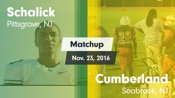 Matchup: Schalick  vs. Cumberland  2016
