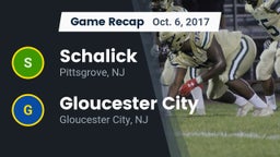 Recap: Schalick  vs. Gloucester City  2017