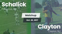 Matchup: Schalick  vs. Clayton  2017
