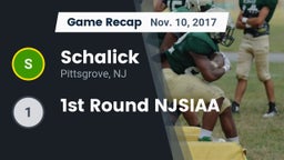 Recap: Schalick  vs. 1st Round NJSIAA 2017