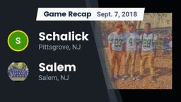 Recap: Schalick  vs. Salem  2018
