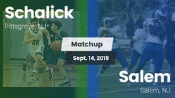 Matchup: Schalick  vs. Salem  2019