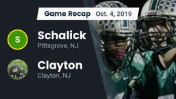 Recap: Schalick  vs. Clayton  2019