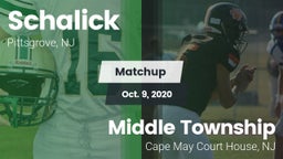 Matchup: Schalick  vs. Middle Township  2020