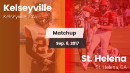 Matchup: Kelseyville High vs. St. Helena  2017