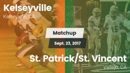 Matchup: Kelseyville High vs. St. Patrick/St. Vincent  2017