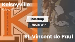 Matchup: Kelseyville High vs. St. Vincent de Paul 2017