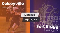 Matchup: Kelseyville High vs. Fort Bragg  2018