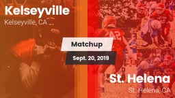 Matchup: Kelseyville High vs. St. Helena  2019