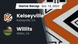 Recap: Kelseyville  vs. Willits  2023