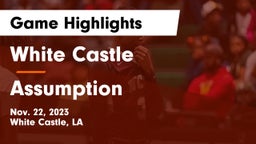 White Castle  vs Assumption  Game Highlights - Nov. 22, 2023
