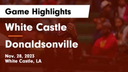 White Castle  vs Donaldsonville  Game Highlights - Nov. 28, 2023