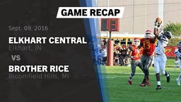 Recap: Elkhart Central  vs. Brother Rice  2016