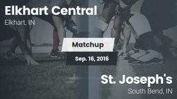 Matchup: Elkhart Central vs. St. Joseph's  2016