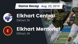 Recap: Elkhart Central  vs. Elkhart Memorial  2019