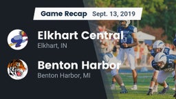 Recap: Elkhart Central  vs. Benton Harbor  2019