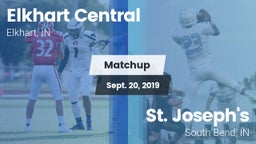 Matchup: Elkhart Central vs. St. Joseph's  2019