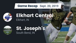 Recap: Elkhart Central  vs. St. Joseph's  2019