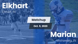 Matchup: Elkhart  vs. Marian  2020