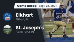 Recap: Elkhart  vs. St. Joseph's  2021