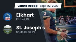 Recap: Elkhart  vs. St. Joseph's  2023