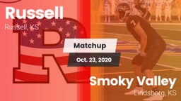 Matchup: Russell  vs. Smoky Valley  2020