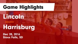 Lincoln  vs Harrisburg  Game Highlights - Dec 20, 2016