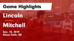 Lincoln  vs Mitchell Game Highlights - Jan. 15, 2019