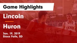 Lincoln  vs Huron  Game Highlights - Jan. 19, 2019