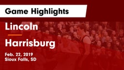 Lincoln  vs Harrisburg  Game Highlights - Feb. 22, 2019
