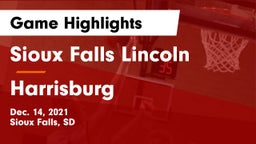 Sioux Falls Lincoln  vs Harrisburg  Game Highlights - Dec. 14, 2021