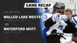 Recap: Walled Lake Western  vs. Waterford Mott 2016