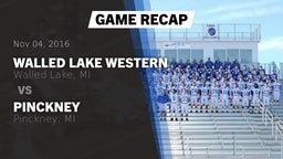 Recap: Walled Lake Western  vs. Pinckney  2016