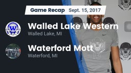 Recap: Walled Lake Western  vs. Waterford Mott 2017