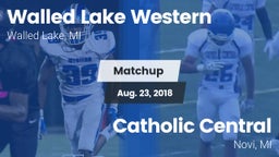 Matchup: Walled Lake Western vs. Catholic Central  2018