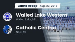 Recap: Walled Lake Western  vs. Catholic Central  2018