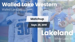 Matchup: Walled Lake Western vs. Lakeland  2018