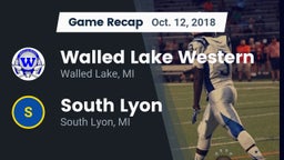 Recap: Walled Lake Western  vs. South Lyon  2018