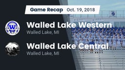 Recap: Walled Lake Western  vs. Walled Lake Central  2018