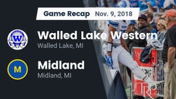 Recap: Walled Lake Western  vs. Midland  2018