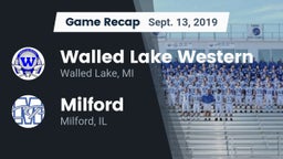 Recap: Walled Lake Western  vs. Milford  2019