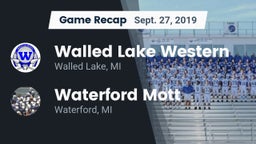 Recap: Walled Lake Western  vs. Waterford Mott 2019