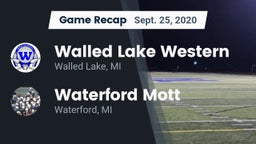 Recap: Walled Lake Western  vs. Waterford Mott 2020