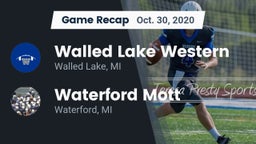 Recap: Walled Lake Western  vs. Waterford Mott 2020