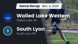 Recap: Walled Lake Western  vs. South Lyon  2020