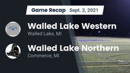 Recap: Walled Lake Western  vs. Walled Lake Northern  2021