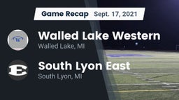 Recap: Walled Lake Western  vs. South Lyon East  2021