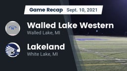 Recap: Walled Lake Western  vs. Lakeland  2021